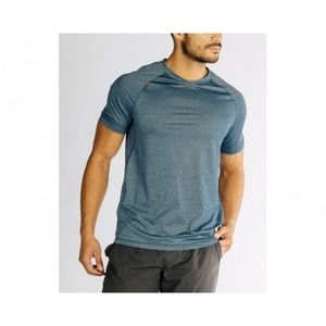 Rhone Heathered Sentry Short Sleeve